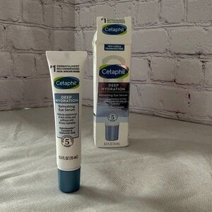 NEW Cetaphil Deep Hydration Refreshing Eye Serum Reduce Dark Circles .5 Fl oz